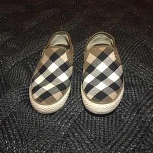 Authentic Burberry Slip-On Sneakers